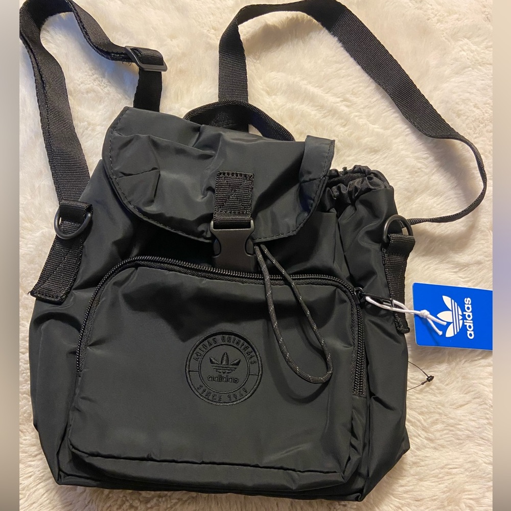 NWT! Adidas Originals Micro 3.0 mini backpack black